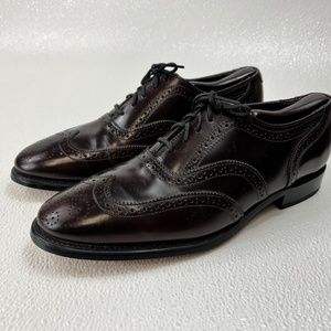 Nunn Bush Brogue Wingtip Leather Oxfords Men Dress Shoes Men's Footwear Size 9